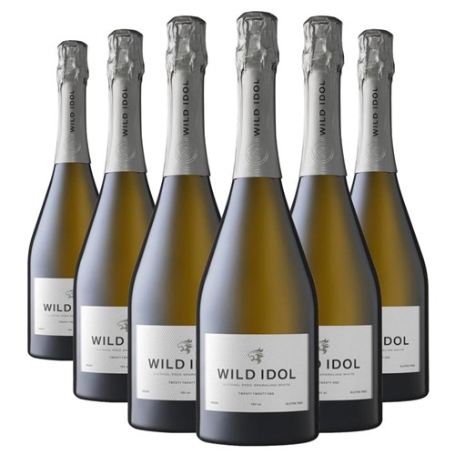 Buy a Case of 6 Bottles of Wild Idol Alcohol Free Sparkling White 75cl - Securely Packaged and Delivered Together
